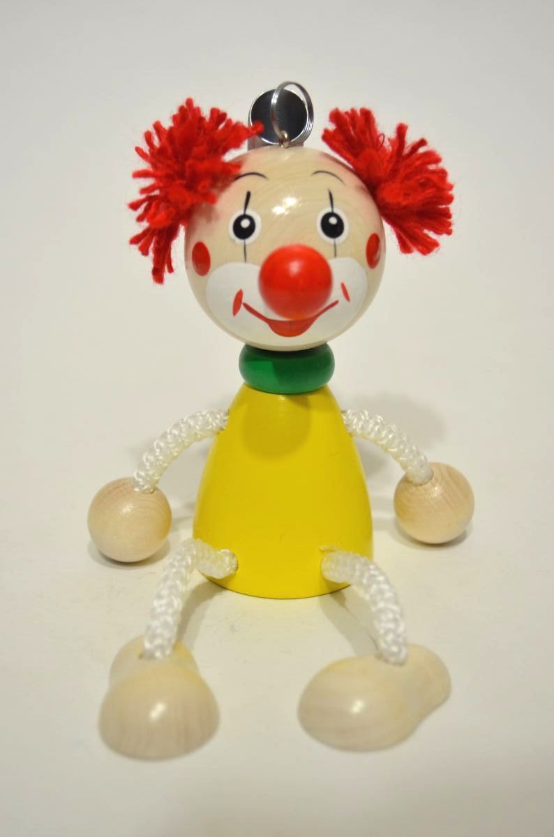 Игрушка на пружинке "Клоун"